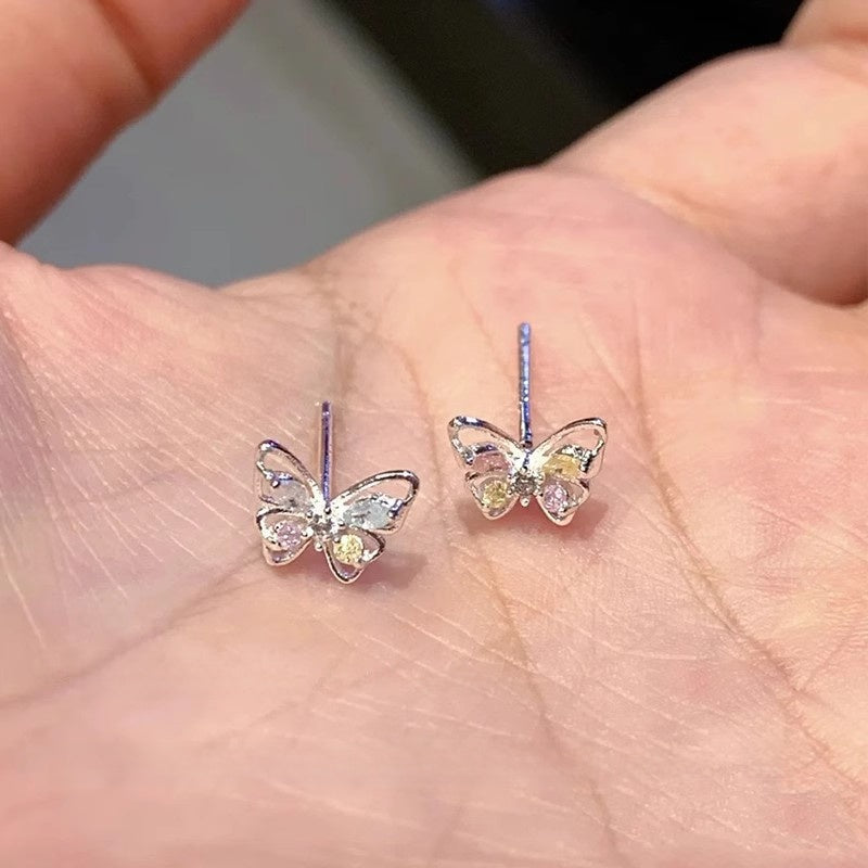 Pearl Butterfly Earrings for Women