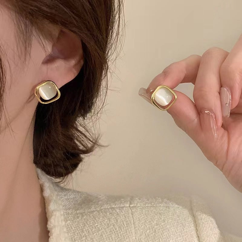 Pearl Butterfly Earrings for Women
