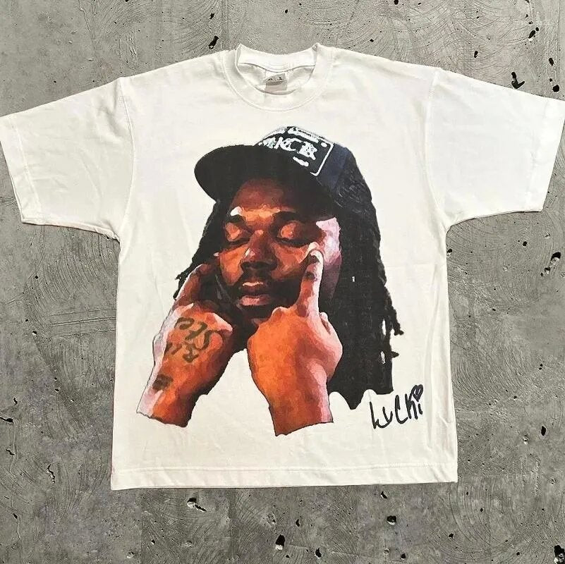 Men's Graphic Print Cotton T-Shirt