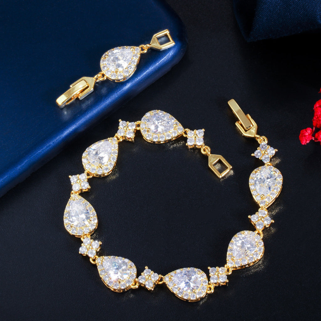 Classic Teardrop Geometric Women's Bracelet