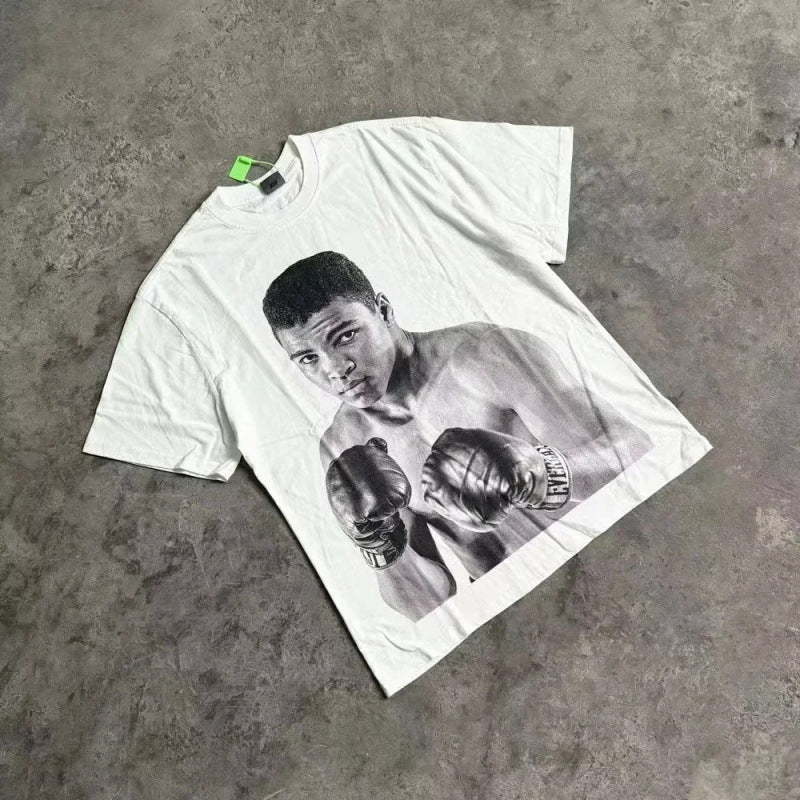 Graphic Print Cotton T-Shirt