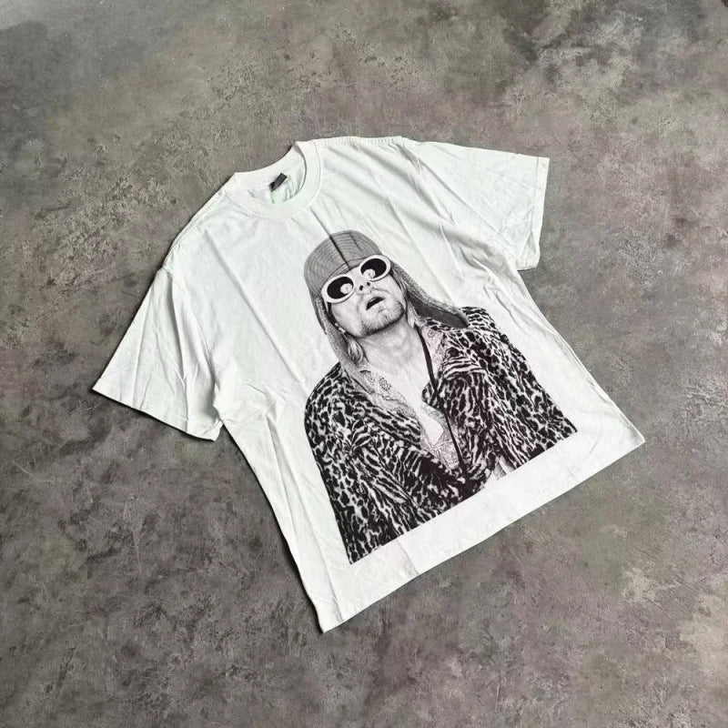 Graphic Print Cotton T-Shirt