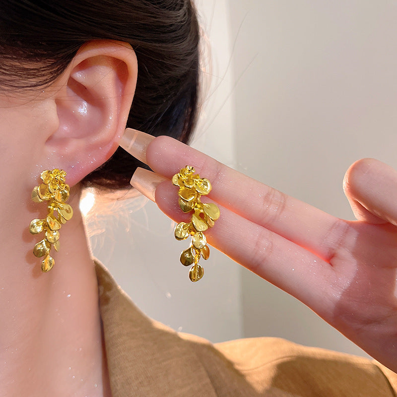 Pearl Butterfly Earrings for Women