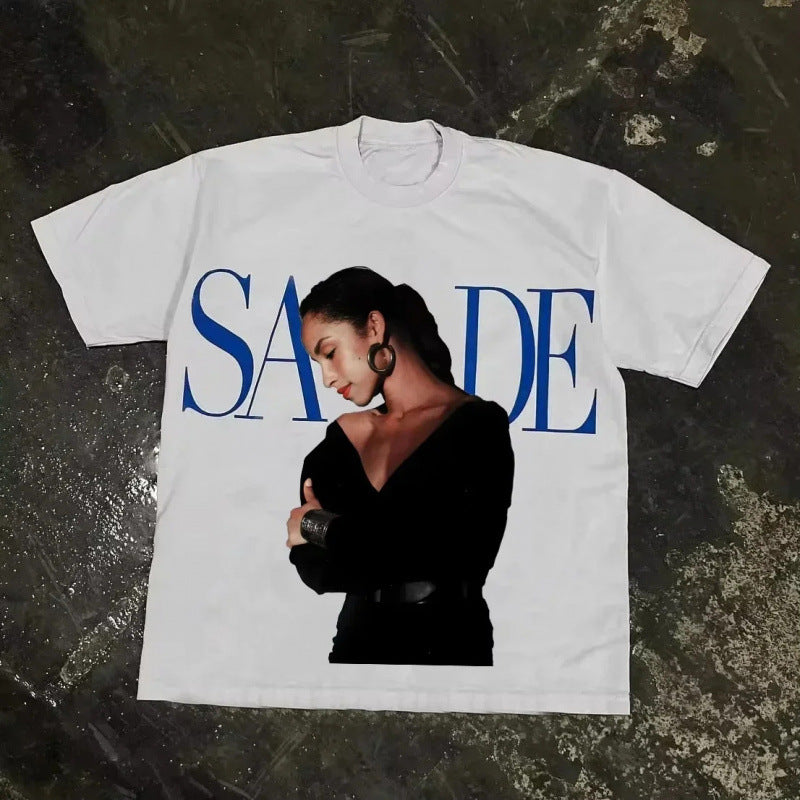 Graphic Print Cotton T-Shirt