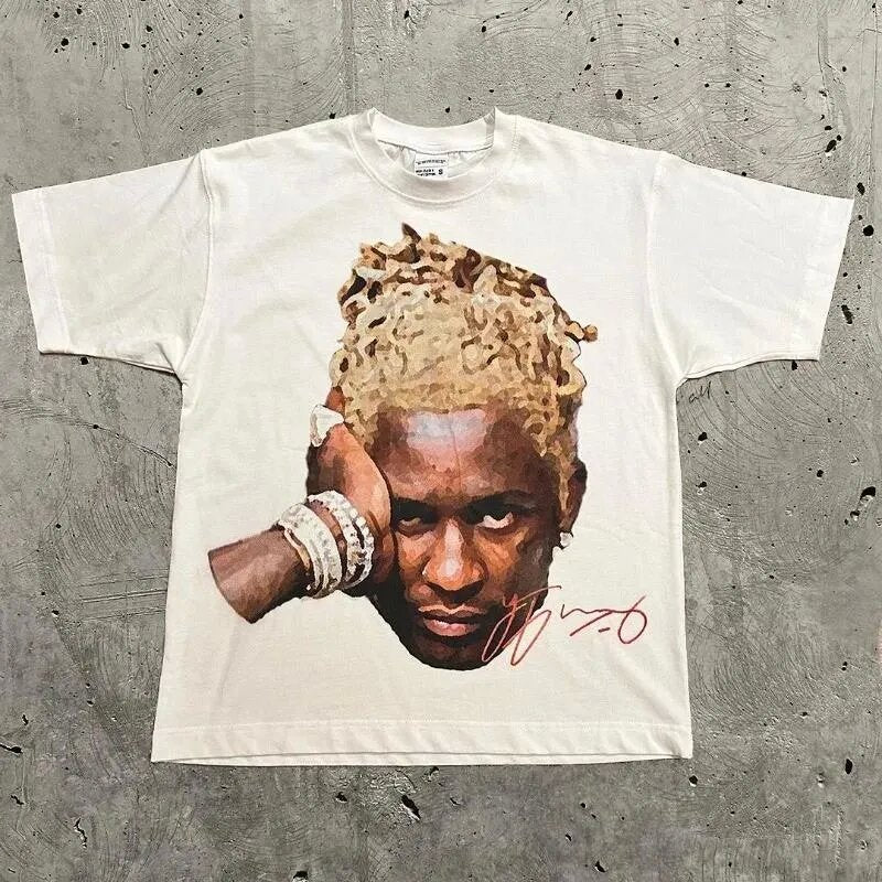 Men's Graphic Print Cotton T-Shirt