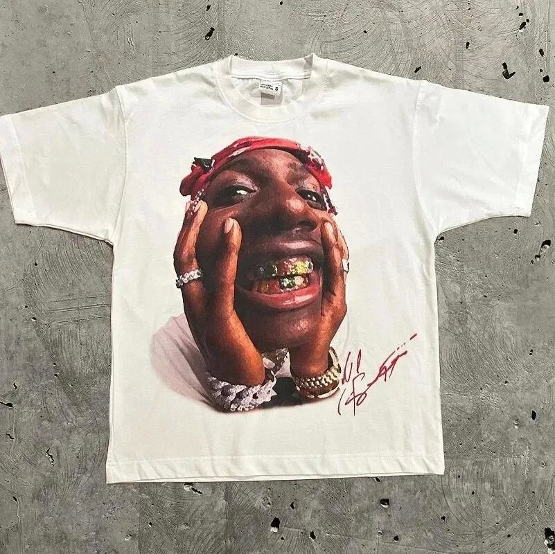 Men's Graphic Print Cotton T-Shirt