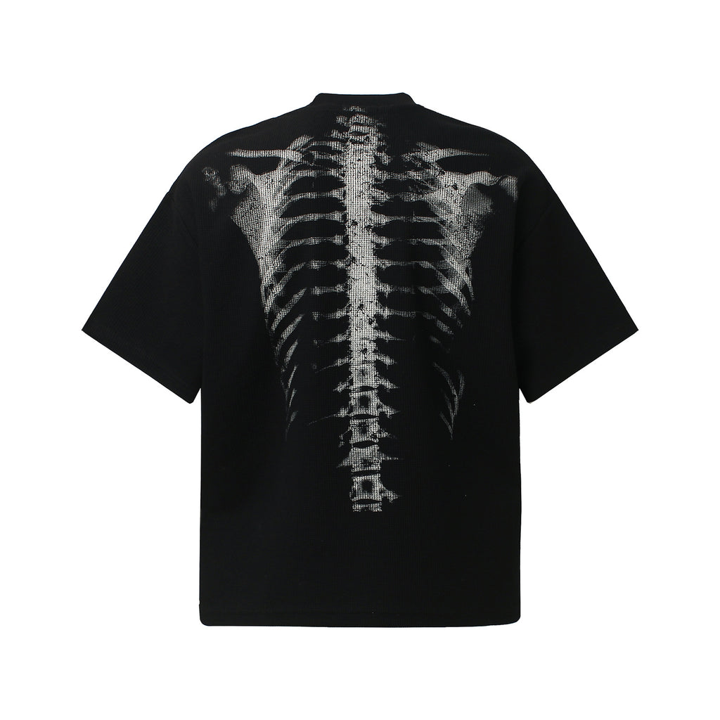 Mens Vintage Graphic Print Cotton T-shirt