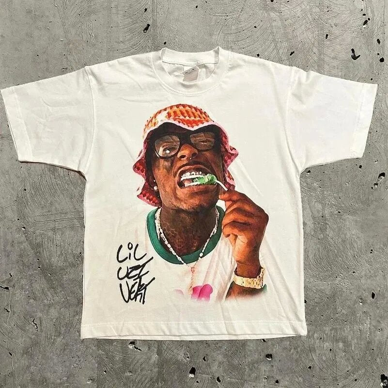 Men's Graphic Print Cotton T-Shirt