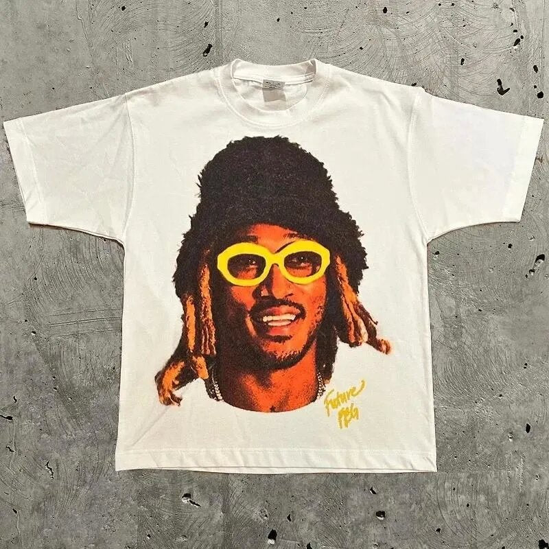Men's Graphic Print Cotton T-Shirt