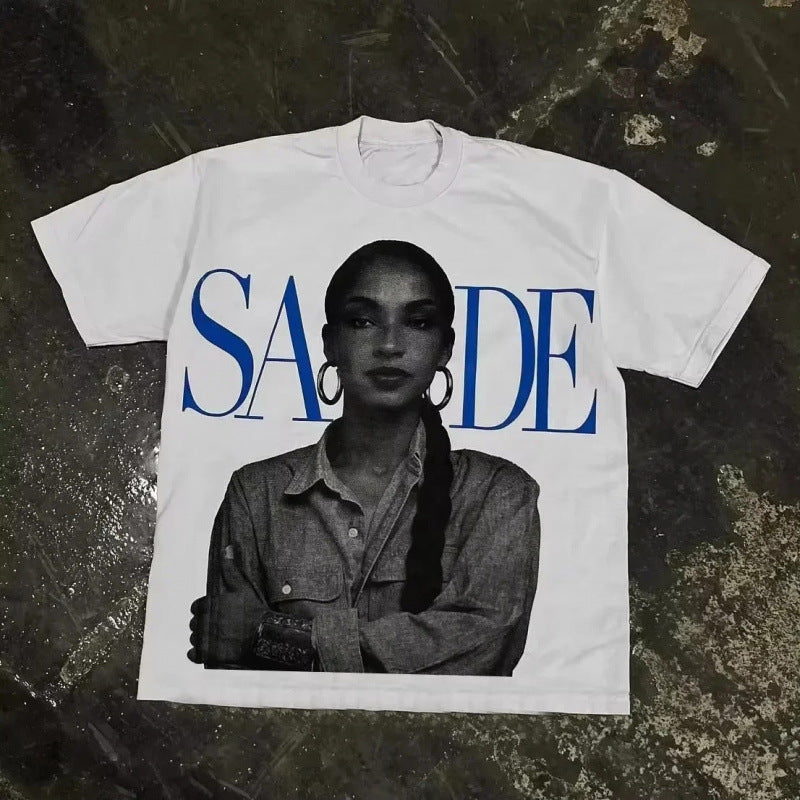 Graphic Print Cotton T-Shirt