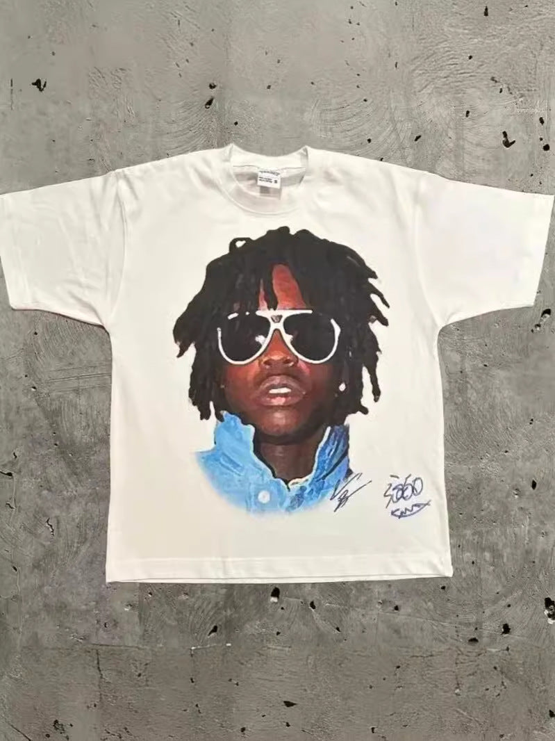 Men's Graphic Print Cotton T-Shirt