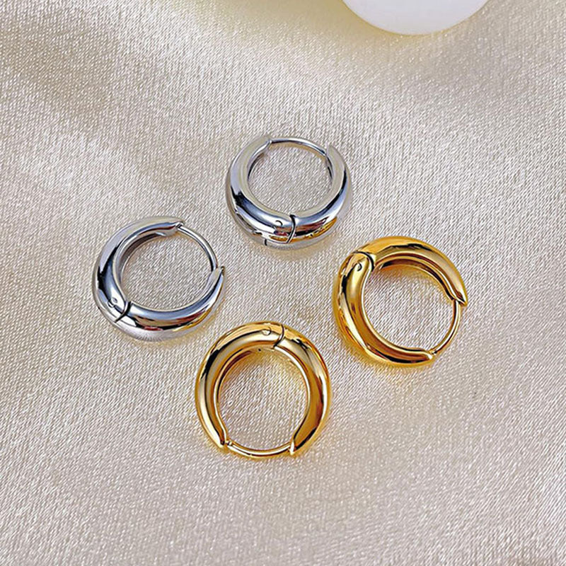 Geometric Stainless Steel Earrings