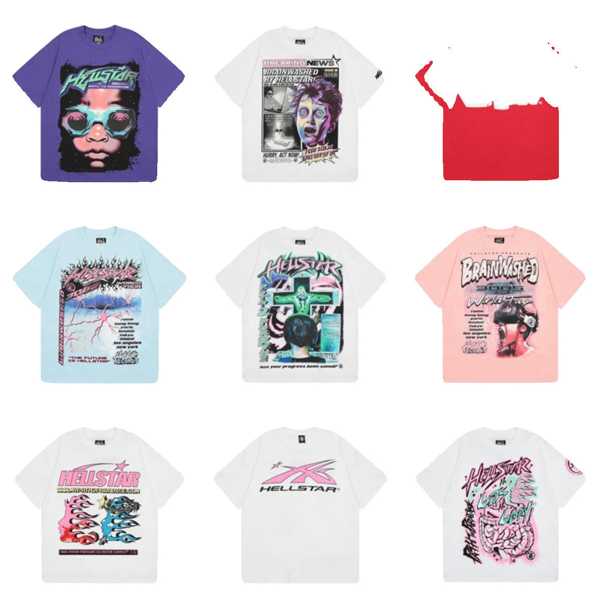 Retro Star Digital T-shirt