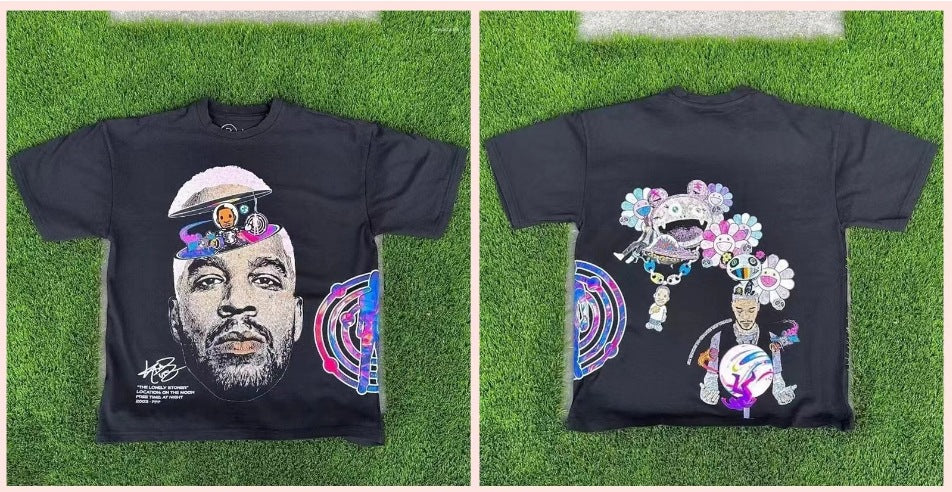 Men's Graphic Print Cotton T-Shirt