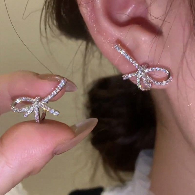 Pearl Butterfly Earrings for Women