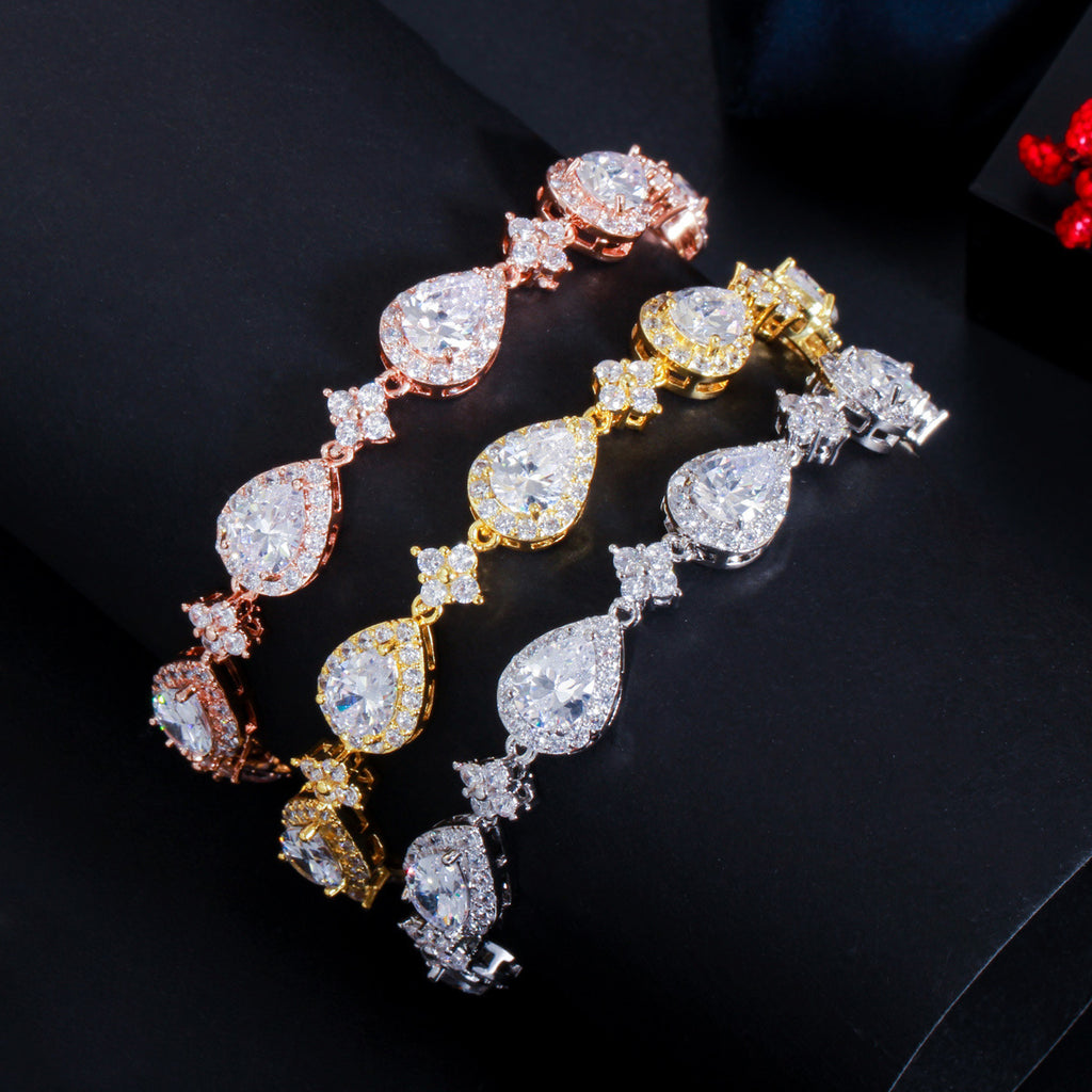 Classic Teardrop Geometric Women's Bracelet