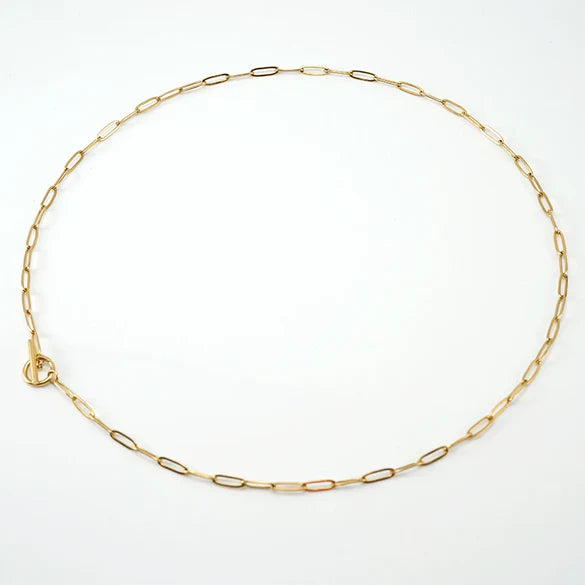 Joker Titanium Steel Chain – P-clip, Geometric Style, Electroplated (Unisex, ~5 g)