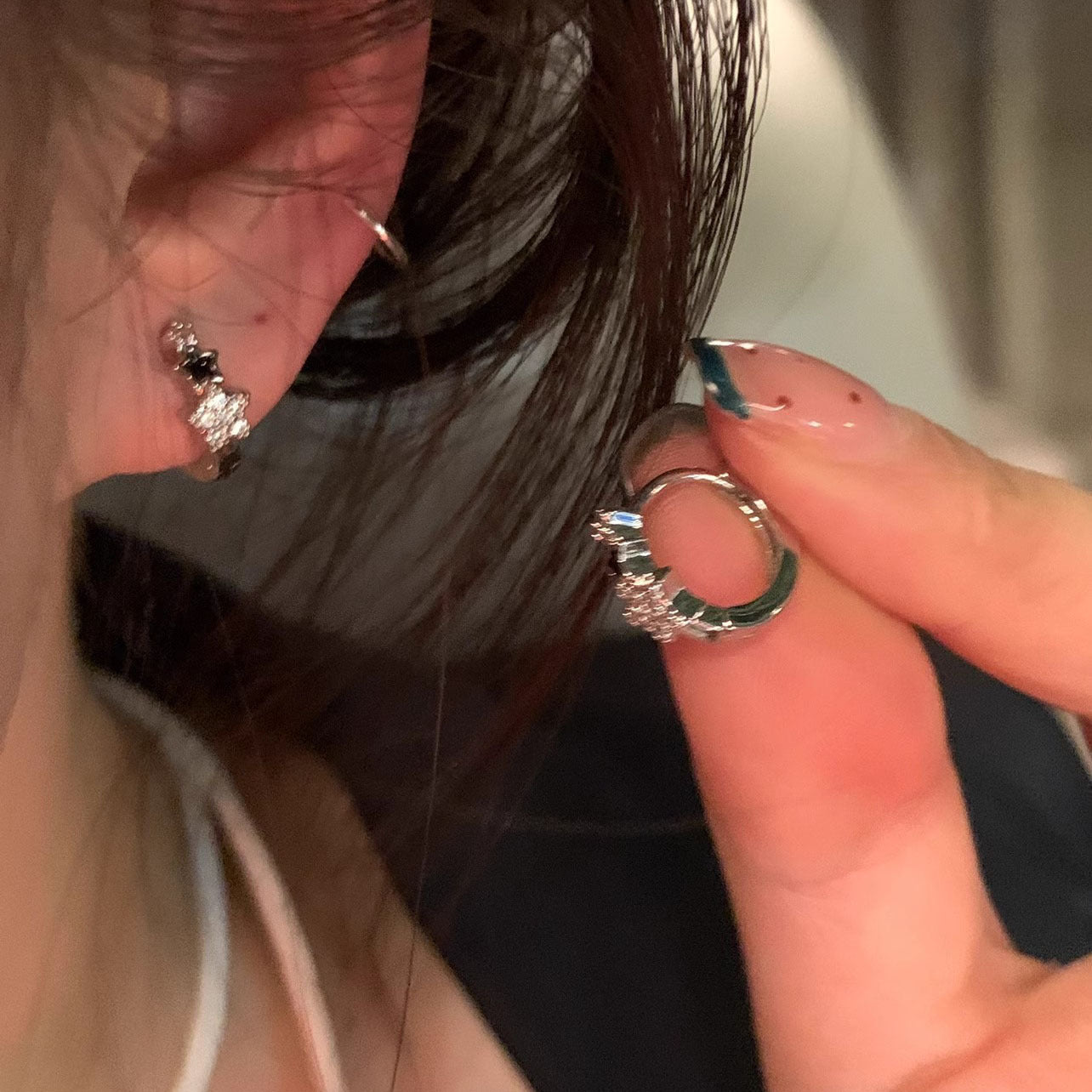 Pearl Butterfly Earrings for Women